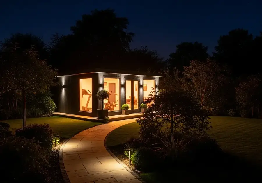 Garden gym cabin hertfordshire 4 — Sublime Outdoor Living, Hertfordshire