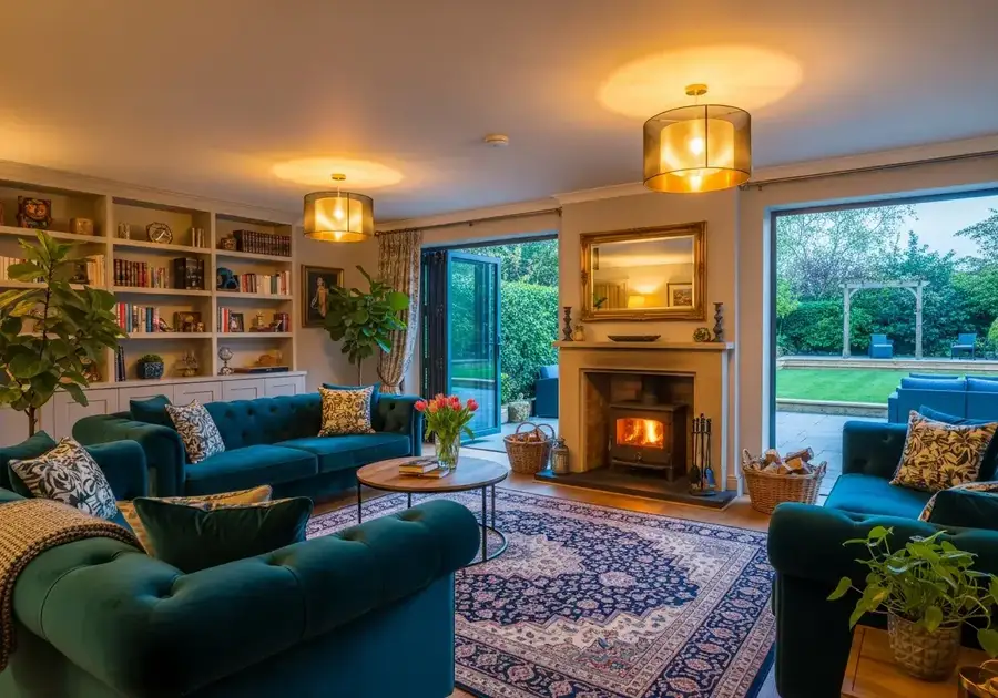 Garden living room cabin hertfordshire 1 — Sublime Outdoor Living, Hertfordshire