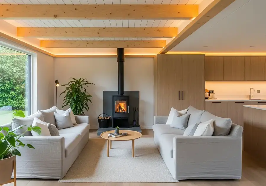 Garden living room cabin hertfordshire 3 — Sublime Outdoor Living, Hertfordshire